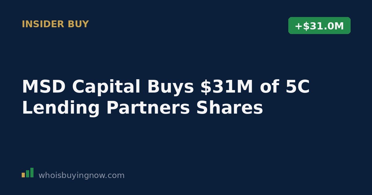 SEC Form 4 filing document showing an insider stock purchase transaction