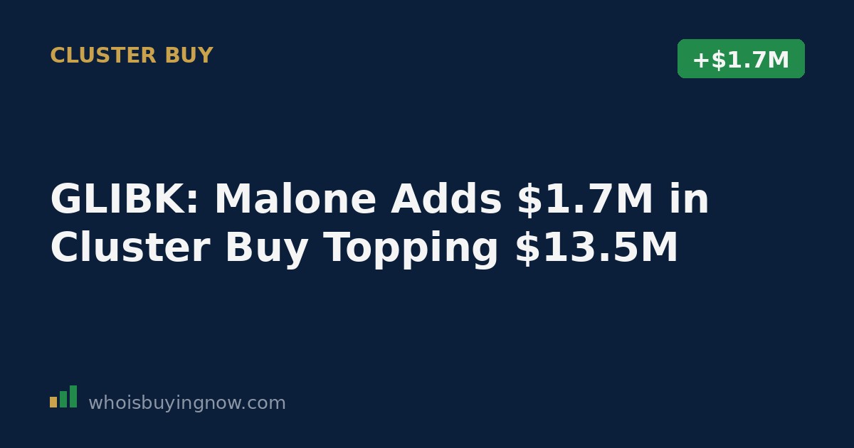 SEC Form 4 filing showing John C. Malone's insider stock purchase in Liberty Capital Corp/NV (GLIBK)