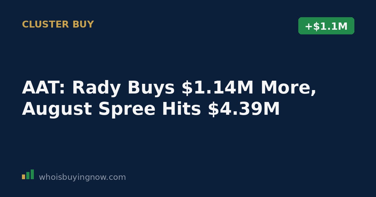 SEC Form 4 filing details showing Ernest Rady's purchase of 50,000 American Assets Trust shares