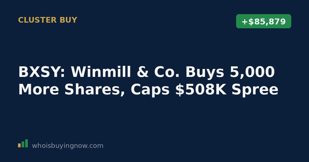 SEC Form 4 filing document showing insider stock purchase details for Bexil Investment Trust (BXSY)
