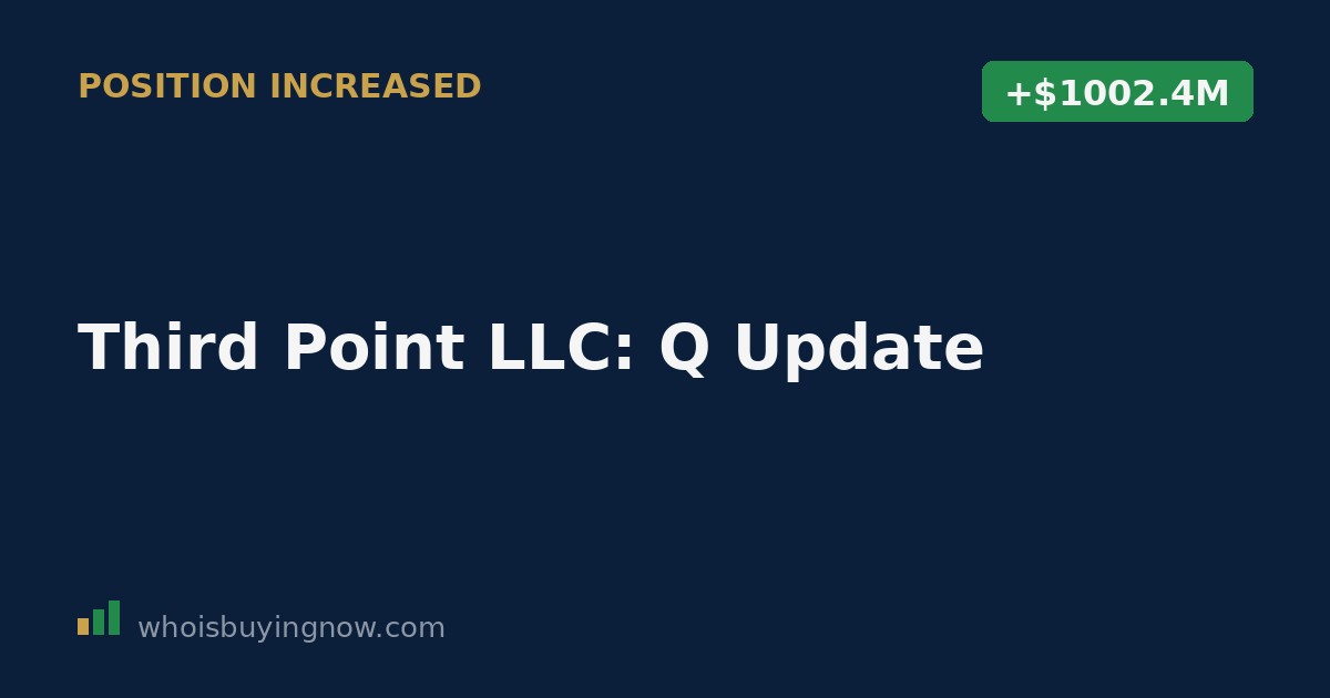 Summary of Third Point LLC's 13F portfolio changes for the quarter ending 2026-06-30, highlighting semiconductor exits, ASML increase, and new positions in State Street SPDR S&P 500 ETF and Alphabet.